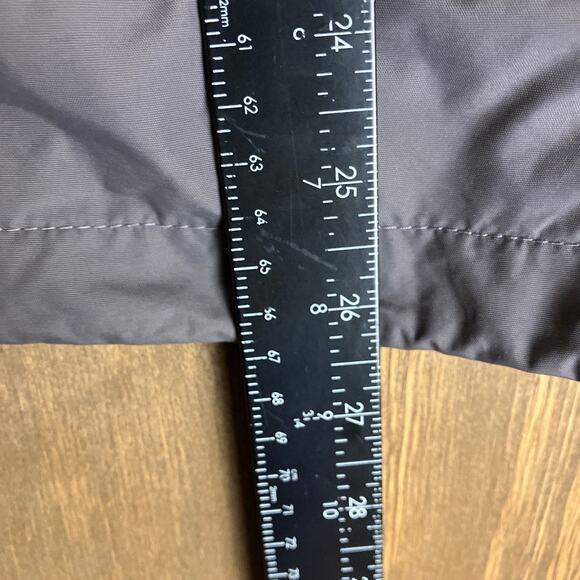 Coleman Womens Jacket Gray Pink Windbreaker Zip Up Outdoor 100% Nylon L/XL - Picture 8 of 11